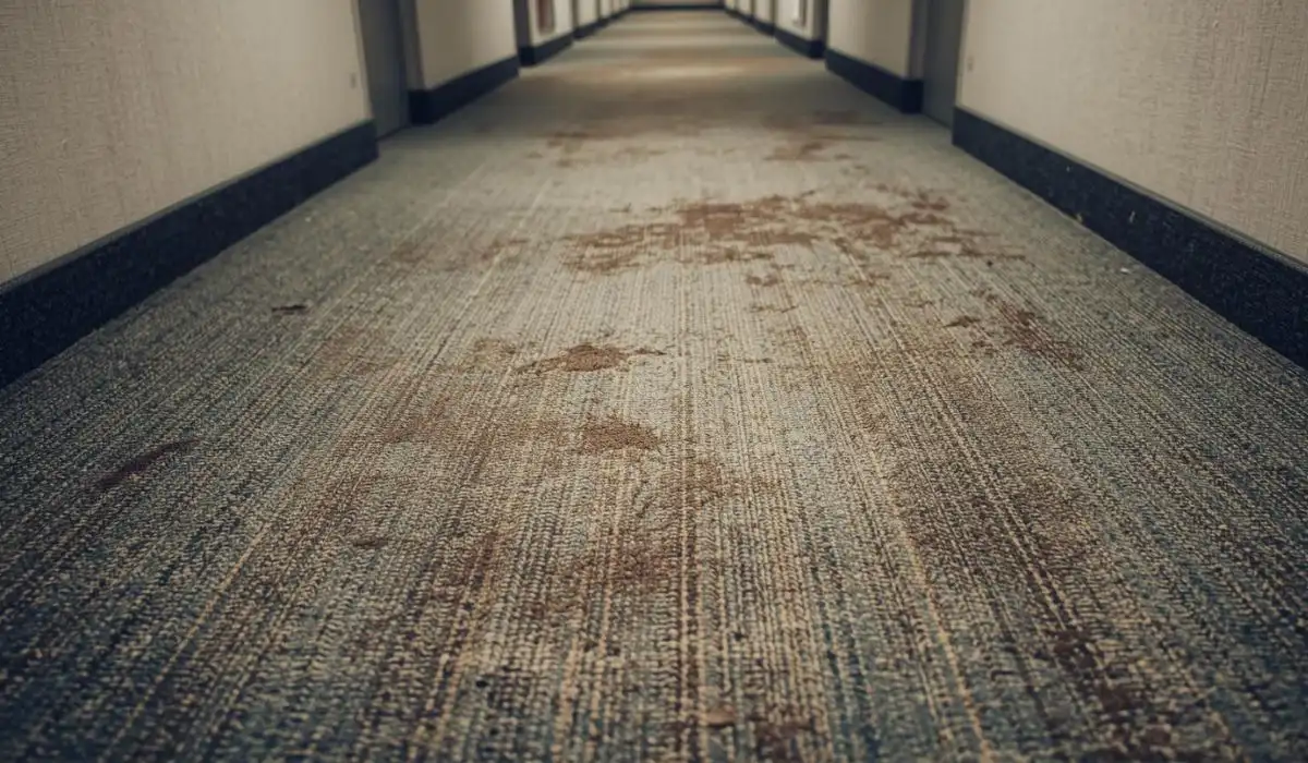 Common Carpet Damage High-Traffic Apartment Buildings